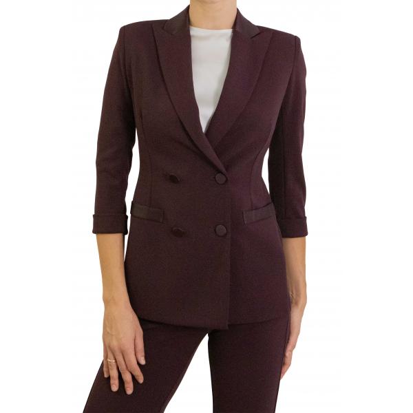 Blazer doppiopetto con maniche tre quarti Imperial